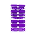 thumbnail image 2 of FSTDelivery 16 Semi Cured Gel Nail Strips, Salon Quality Semi-Cured Gel Press On Nails Stickers Strengthening Quick DIY Nail Art Manicure Kits for Women at Home, Christmas Birthday Gift, 2 of 2