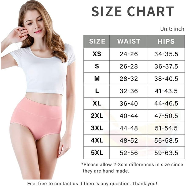 High Waisted Women Underwear Cotton Panties - Breathable Stretch Ladies  Briefs Soft Full Coverage Plus, Multicolor-03, Large : : Clothing,  Shoes & Accessories