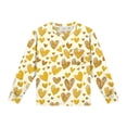 thumbnail image 6 of Cowsor Big Kids Boys Girls Valentine Day Long Sleeve Top Pants Set With Pockets Cute Casual Holiday Outfit For 5-14 Years Old, 6 of 7