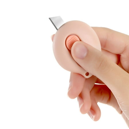 

Djiypn Mini Art Knife Open Express Knife Unpacking Knife Paper Cutter Wallpaper Cutting Knife Plastic Pink