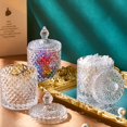 thumbnail image 4 of Set de tarros de cristal para caramelos Aoriher Crystal Home Decor 4 unidades, 4 of 6
