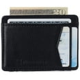 thumbnail image 7 of Alpine Swiss Men RFID Safe Minimalist Front Pocket Wallet Leather Thin Card Case, 7 of 7