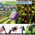 thumbnail image 5 of Guirnalda de luces solares para exteriores TANGJMXG 50 luces LED decorativas impermeable, 5 of 5