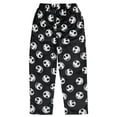 thumbnail image 5 of Disney Nightmare Before Christmas Jack Skellington AOP Design Adult Luxury Plush Lounge Sleep Pajama Pants, 5 of 7