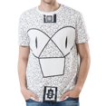 thumbnail image 4 of Camiseta de Ropa de Deporte Impresa Hombre Ajuste Confortable Informal Blanco jinwen  Camiseta de hombre de moda, 4 of 8