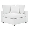 thumbnail image 4 of Modway Commix 119" 5-Piece Performance Velvet Sectional Sofa in White, 4 of 5