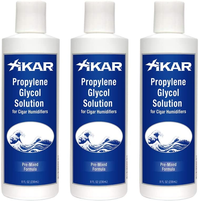 XiKAR 815Xi PG 16 Humidor Solution Bottle Use Every Time Formula 3 Pack -
