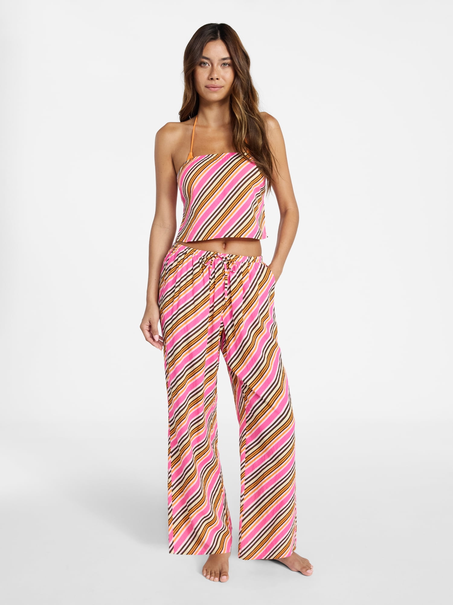 No Boundaries Tube Top Bikini Coverup, Women's XXS-XXL