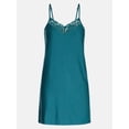 thumbnail image 6 of Joyspun Women’s Dreamy Soft Collection Lace Front Knit Chemise, Sizes XS-3X, 6 of 6