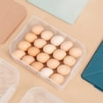 thumbnail image 3 of Kitchen 20 Eggs Box Refrigerator Fresh Box Portable Picnic Eggs Storage Box, 3 of 8