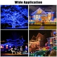 thumbnail image 6 of Yescom 8 Pcs Solar String Lights 36FT 100 LED Waterproof Blue Solar Xmas Light Outdoor Decoration for Party Garden Tree, 6 of 9