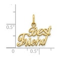 thumbnail image 3 of 14k Yellow Gold Best Friend Charm, 3 of 4