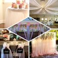 thumbnail image 5 of Efavormart 108" x 50 yards Extra Large Soft Wedding Tulle For Party Decorations Banquet Event Sewing DIY Crafts Fabrics - Ivory, 5 of 11