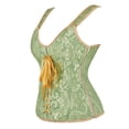 thumbnail image 2 of Corset Top With Straps Sexy Floral Corset And Bustiers Jacquard Overbust Corset Plus Size, 2 of 5