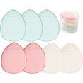 thumbnail image 1 of Miangastore 7Pcs Reusable Polyurethane Makeup Puff for Face Powder and Liquid Foundation Assorted Color, 1 of 9