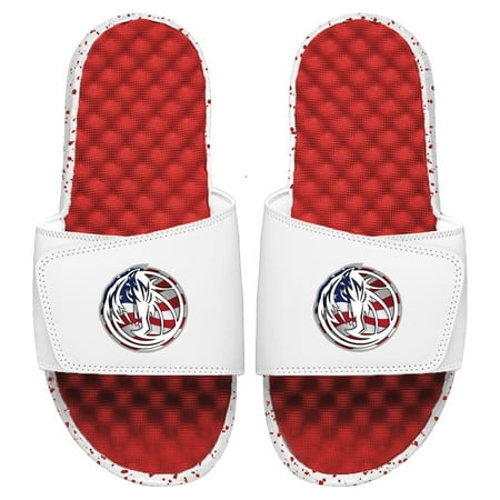 

Men s ISlide Red/White Dallas Mavericks Americana Slide Sandals