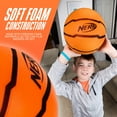 thumbnail image 6 of NERF Quietcourt Silent Foam Basketball - Official Size Quiet Ball for Indoor Dribbling Practice + Drills - 29.5" Inch Kids + Youth Basketball - Never Goes Flat Foam Construction, 6 of 11