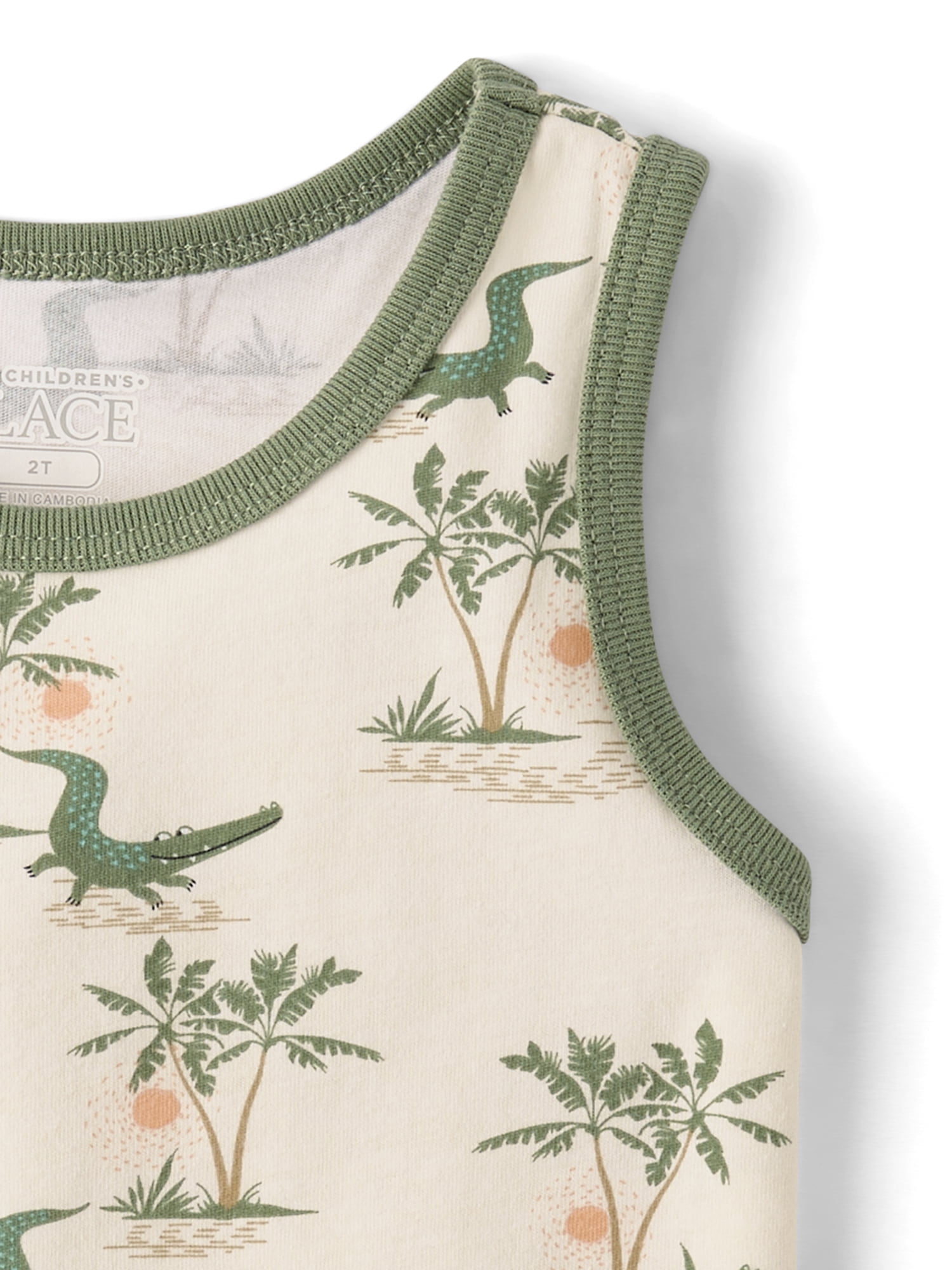 The Children's Place Baby & Toddler Boys Printed Sleeveless Tank Top, Sizes 6M-5T