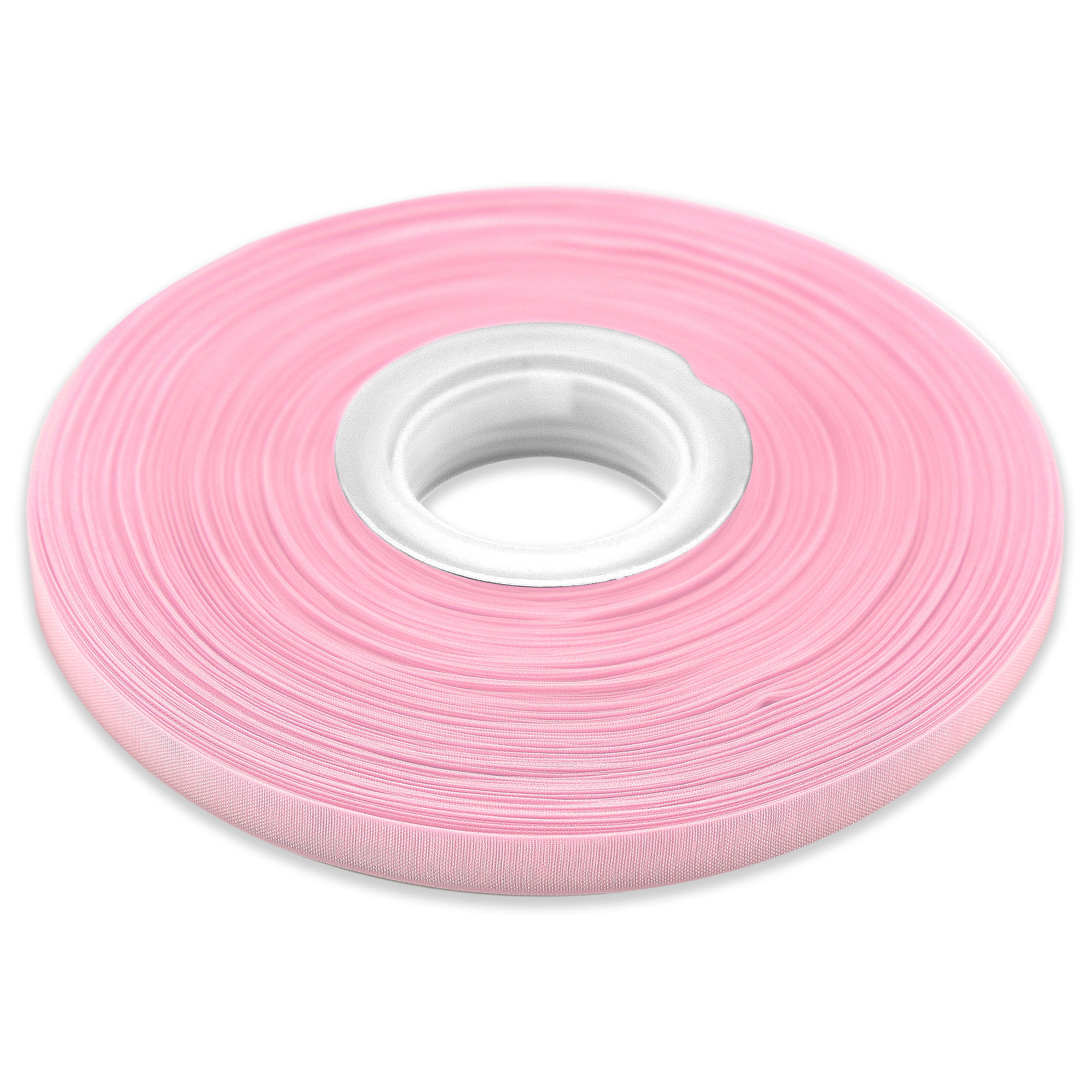 Pink Sheer Organza Ribbon for Crafts and Gift Wrap, 3/8" x 100 Yards by Gwen Studios