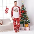 thumbnail image 2 of North Pole Hot Chocolate Matching Christmas Pjs For Family And Dog, White And Red, Size NB - Men 6XL, 2 of 7