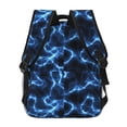 thumbnail image 4 of Gaeub Blue Lightning Ergonomic Lightweight Laptop Backpack - Multiple Pockets for School, Work, Travel, Outdoor Activities -One Size, 4 of 5