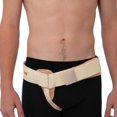 thumbnail image 1 of Uriel Right Side Hernia Belts For Men - Inguinal Hernia Belt For Men Pre And Post Surgery Truss Size Large Cream (39.8-44.5 Inches), 1 of 4