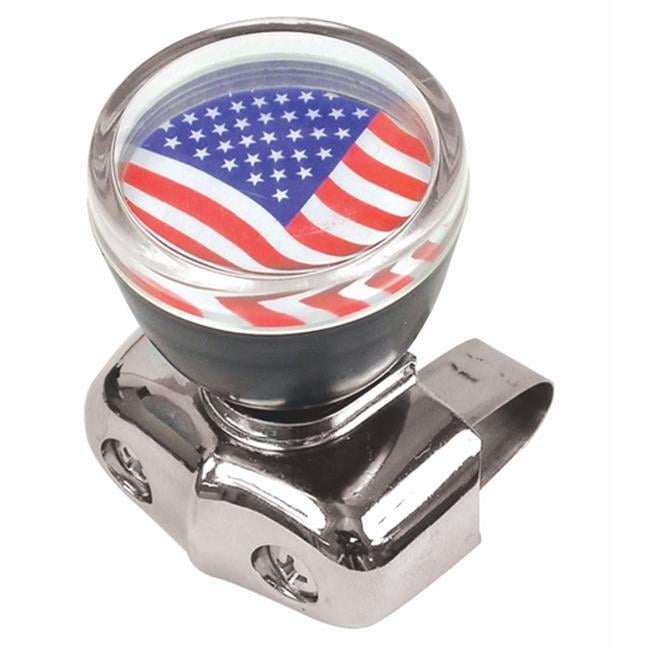 C Accessories Steering Wheel Spinner American Flag