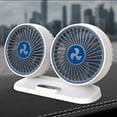 thumbnail image 2 of XGFHYJEH Car Fan, Fan for Car, Portable Fan for Car, Car Fan for Dashboard, Usb Fan for Car, Car Fans that Blow Cold Air, Car Fans for Cooling inside a Car, 2 of 5