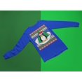 thumbnail image 5 of Old Glory Penguin on Ice Ugly Christmas Sweater Youth Long Sleeve T Shirt, 5 of 6