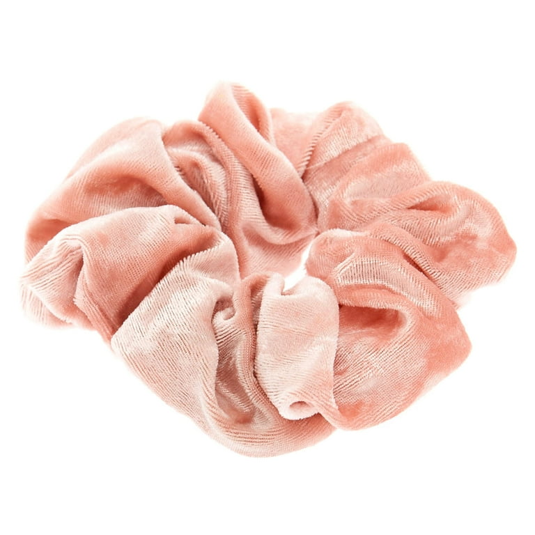 VELVET SCRUNCHIE BLUSH ROSE VELVET SCRUNCHIE BLUSH ROSE
