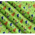 thumbnail image 3 of Soimoi Cotton Cambric Fabric Coral,Whale & Jellyfish Ocean Decor Fabric Printed Yard 56 Inch Wide, 3 of 7