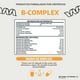 thumbnail image 3 of B-complex | Vitaminas Complejo B Beyond Vitamins | Sin Sabor | Suplemento Alimenticio Vitaminas B, Raíz De Betabel, Vitamina B12 Y Curcuma (curcumina) - Vitaminas Mujer / Hombre | 60 Cápsulas, 3 of 5