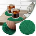 thumbnail image 2 of Harpily 50% Off Clear! Kitchen Placemats Cotton Rope Woven Meal Mat Circular Cotton Thread Woven Cup Mat Pot Mat Kitchen Table Thickened Insulation Mat, 2 of 4