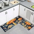 thumbnail image 2 of Flower Plant Floral Sunflower Boho Anti Fatigue Kitchen Rug Non Slip Kitchen Floor Mats Comfort Standing Mats Farmhouse Chef Mats, 2 of 6