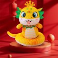 thumbnail image 5 of DAMAI Chinese New Year Snake Plush Animal Toys 2025 Lucky Snake Stuffed Plush Animals Mascot Snake Toys Chinese Zodiac Animals Snake Doll for New Year Home Car Decoration, 5 of 9