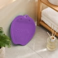 thumbnail image 4 of Tuvgenk Bathroom Mat Rugs Waterproof Purple Bathroom Floor Rugs with Suction Non-Slip Quick Dry Small, 4 of 8