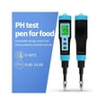 thumbnail image 2 of Digital Food PH Meter 0.01 High Accuracy Sensor Temp Acidity Tester 0-14pH Detection Pen for Food Fruit Cheese Meat Canning ,Upgraded Testing Structure, 2 of 7