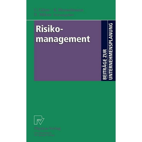 BeitrÃ¤ge Zur Unternehmensplanung Risikomanagement, (Hardcover)