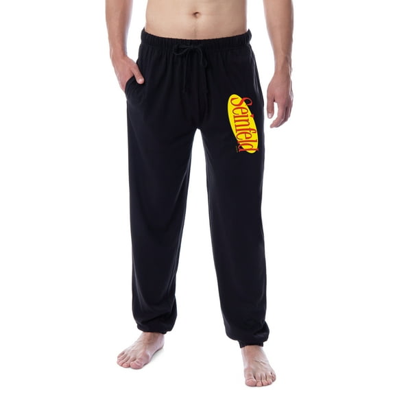 Seinfeld Men's TV Show Logo Icon Symbol Sleep Jogger Pajama Pants