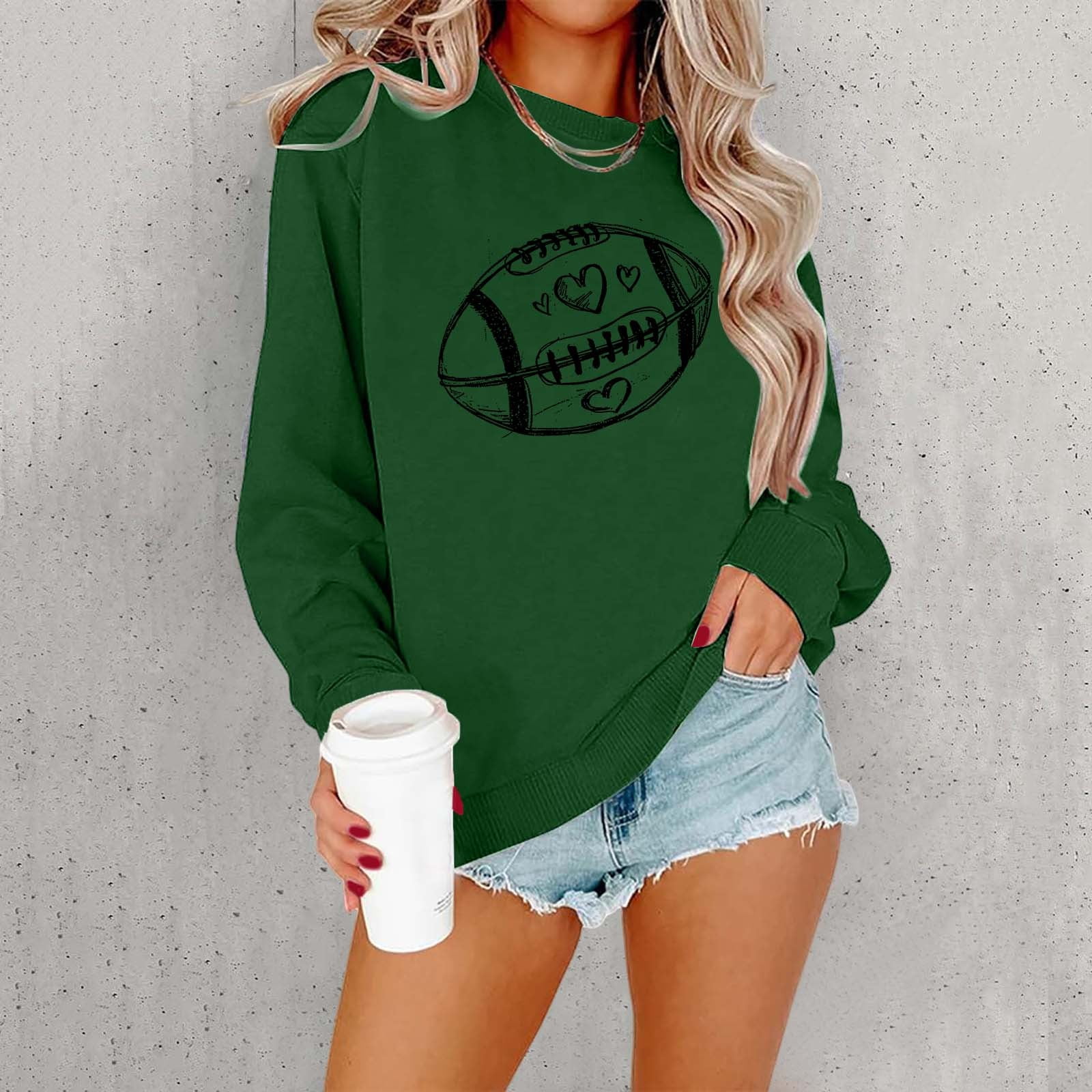 Ummm No - Funny Casual Women's Crewneck Sweatshirt | Long Sleeve Pullover Top - View #5