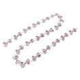 thumbnail image 1 of Rhinestone Strip, Beautiful Fine Workmanship Shiny Bow Shape Rhinestone Trim  For Necklaces For DIY Pink, 1 of 8