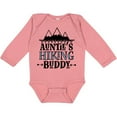 thumbnail image 3 of Inktastic Auntie Hiking Buddy Hiker Boys Long Sleeve Baby Bodysuit, 3 of 5
