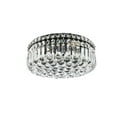 thumbnail image 5 of Elegant Lighting Maxime 16" Metal and Crystal Flush Mount in Black, 5 of 9