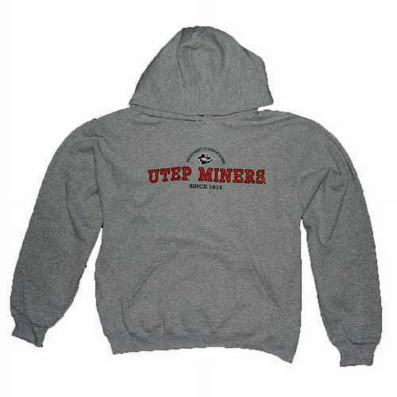 Texas El Paso Miners Hooded Sweatshirt - Heather