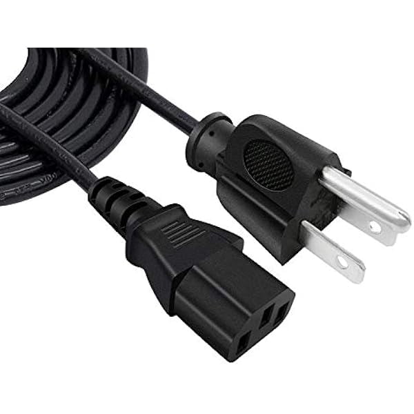 LujingZ AC Power Cable Replacement for Powerfit Elite Vibration Plate Exercise Machine 3 Prong 8ft C13 Cord