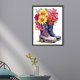 thumbnail image 5 of Pintura de diamante 5D DIY Taladro redondo completo Botas florales Decoración del hogar (HQ310) Hugtrwg Para estrenar, 5 of 9