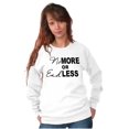 thumbnail image 3 of Inspirational Positive Saying Endless Women Plus Size Crewneck Sweatshirt Brisco Brands 4X, 3 of 5