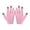 Pink, variant on Joernso 1 Pair Reusable Moisturizing Gel Gloves Touchscreen Hand Care Gloves for Dry Skin Washable Comfortable Cotton Blend Gloves