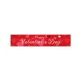 thumbnail image 3 of Happy Valentines Day Banner Decorations XtraLarge Size 20x98 Inch Valentine Yard Banner for Party Decor Red Heart Romantic Happy Valentine's Day Backdrop Poster Hanging Outdoor Gate Fence Door Wall, 3 of 8