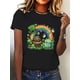 thumbnail image 1 of Camiseta para mujer verano SuaveSoft & Funny St. Patrick's Day Graphic Tees Casual Crew Neck Comfortable For Outdoors Activities AndCamisetas de verano para mujer, manga corta, cuello redondo, casua, 1 of 6